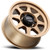 Method MR701 Bead Grip 18x9 8x6.5" +18mm Bronze Wheel Rim 18" Inch MR70189080918H