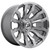 Fuel D693 Blitz 20x10 8x170 -18mm Platinum Wheel Rim 20" Inch D69320001747