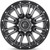 Fuel D680 Rebel 8 20x10 8x170 -18mm Gunmetal Wheel Rim 20" Inch D68020001747