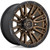 Fuel D681 Rebel 8 20x9 8x180 +1mm Bronze Wheel Rim 20" Inch D68120901850