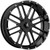 MSA M35 Bandit 20x7 4x156 +0mm Black/Milled Wheel Rim 20" Inch M35-020756M