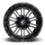 Fuel D620 Hardline 18x9 5x4.5"/5x5" -12mm Black/Milled Wheel Rim 18" Inch D62018902645