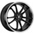 Asanti ABL-23 DELTA 24x9 5x115 +15mm Gloss Black SSL Wheel Rim 24" Inch ABL23-24901515BK