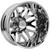 (Set of 6) 22" Inch Cali Off-Road 9115D Invader Dually 8x200 Chrome Wheels Rims 9115D-22877C-L-6