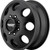 American Racing AR204 Baja Dually Front 16x6 8x6.5" +111mm Satin Black Wheel Rim AR204660807111