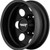 American Racing AR204 Baja Dually Rear 17x6 8x6.5" -134mm Satin Black Wheel Rim AR204760907134N