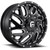 Fuel D581 Triton Dually Front 20x8.25 8x200 Black/Milled Wheel Rim 20" Inch D581208292