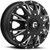 Fuel D513 Throttle Dually Front 17x6.5 8x200 Black/Milled Wheel Rim 17" Inch D513176592F