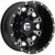 Fuel D513 Throttle Dually Rear 17x6.5 8x210 Black/Milled Wheel Rim 17" Inch D513176593R