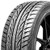 P215/45R17 Summit Ultra Max HP 91W XL Black Wall Tire 10282
