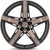 Niche M271 Teramo 20x9.5 5x4.5" +35mm Black/Tint Wheel Rim 20" Inch M271209565+35