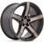 Niche M271 Teramo 20x9.5 5x4.5" +25mm Black/Tint Wheel Rim 20" Inch M271209566+25