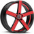 Ignite G01 Spark 22x8.5 5x4.5" +35mm Black/Red Wheel Rim 22" Inch G0128551435GBMR