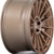 Niche M275 Amalfi 20x10.5 5x4.5" +40mm Bronze Wheel Rim 20" Inch M275200565+40