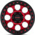 KMC KM237 Riot Beadlock 17x8.5 6x5.5" +0mm Candy Red Wheel Rim 17" Inch KM237QB17856000