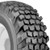 12.5/80-18 BKT TR461 R-4 Block Tread  Load Range F Black Wall Tire 94028344