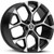 Xcess X05 20x8.5 5x100 +35mm Black/Machined Wheel Rim 20" Inch X05050035GBM