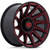 XD Series XD867 Specter 20x10 8x6.5" -18mm Black/Red Wheel Rim 20" Inch XD867BQ20108018N