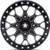 MSA Offroad M48 Portal Beadlock 15x6 4x137 +38mm Black/Milled Wheel Rim 15" Inch MA048BE15604838