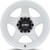 KMC KM728 Lobo 17x8.5 6x5.5" -10mm White Wheel Rim 17" Inch KM728WX17856810N