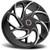 Ignite G02 Inferno 24x8.5 5x4.5"/5x120 +35mm Black/Milled Tips Wheel Rim 24" Inch G0248550135GBMLT