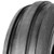 5.50-16 Harvest King Field Pro F-2 3 Rib 75A8 Load Range B Black Wall Tire FRT55016