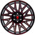 American Truxx AT1919 Evolution 22x12 6x135 -44mm Black/Red Wheel Rim 22" Inch AT1919-22236BTR