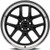 Ridler 610 20x8.5 5x4.5" +0mm Matte Black Wheel Rim 20" Inch 610-2865MB