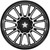 MSA M51 Thunderlips 22x7 4x137/4x156 +0mm Black/Machined Wheel Rim 22" Inch MA051BD22704A00