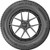 195/65R15 Goodyear Eagle Sport 2 91V SL Black Wall Tire 583909