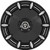 Dub DC271 Cheef 24x9 5x115/5x120 +38mm Black/Milled Wheel Rim 24" Inch DC271BE24902038