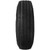 18x8.50-8 Airloc LG03 Sawtooth Rib Load B Black Wall Tire LG34291