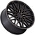 Niche NC278 Calabria 6 24x10 6x5.5" +20mm Black/Tint Wheel Rim 24" Inch NC278MT24106820