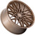 Niche NC278 Calabria 6 22x9.5 6x135 +30mm Bronze Wheel Rim 22" Inch NC278ZR22956330