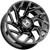 Hostile H141 Vortex 20x10 8x170 -19mm Black/Milled Wheel Rim 20" Inch H141-2010817047B