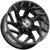 Hostile H141 Vortex 20x10 8x180 -19mm Satin Black Wheel Rim 20" Inch H141-2010818047BB