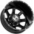 Hostile H403 Kodiak Dually Rear 20x8.25 8x6.5" Satin Black Wheel Rim 20" Inch H403-20828165-221BB