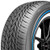 245/40R20 Vogue Custom Built Radial VIII 99V SL Blue/White Tire 03317065