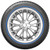 245/40R20 Vogue Custom Built Radial VIII 99V SL Blue/White Tire 03317065