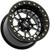 Hostile HF32 Rival Beadlock 15x10 5x4.5" Gloss Black/Milled Wheel Rim 15" Inch HF32-1510511454GB