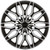 Niche NC277 Calabria 5 20x9 5x112 +27mm Black/Machined Wheel Rim 20" Inch NC277BD20905727