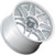 Motegi MR158 Tsubaki 18x9.5 5x4.5" +40mm Silver Wheel Rim 18" Inch MR158SD18951240