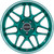 Motegi MR158 Tsubaki 18x10.5 5x4.5" +25mm Green Wheel Rim 18" Inch MR158ED18051225