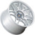 Motegi MR158 Tsubaki 18x8.5 5x4.5" +35mm Silver Wheel Rim 18" Inch MR158SD18851235