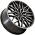 Niche NC277 Calabria 5 20x9 5x112 +20mm Black/Machined Wheel Rim 20" Inch NC277BD20905720