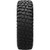 37x10.00R18 EFX MotoCrusher 76M LRD Black Wall Tire MCR-37-10-18