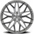 Defy D07 20x8.5 5x120 +32mm Silver Wheel Rim 20" Inch D07285547+32SM