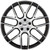 TSW TW002 Lasarthe 20x10.5 5x120 +38mm Black/Machined Wheel Rim 20" Inch TW002BD20055238