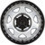 Black Rhino BR018 Voyager 17x8.5 6x5.5" +0mm Silver Wheel Rim 17" Inch BR018SD17856800