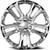 Replica 1 RP31 22x9 6x5.5" +28mm Chrome Wheel Rim 22" Inch RP-31229C639+28C